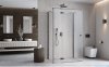 Radaway Essenza Brushed GunMetal Kdj+S kabina 90x120x90cm lewa szczotkowany grafit 1384050-01-01/1385024-92-01L/1384050-01-01